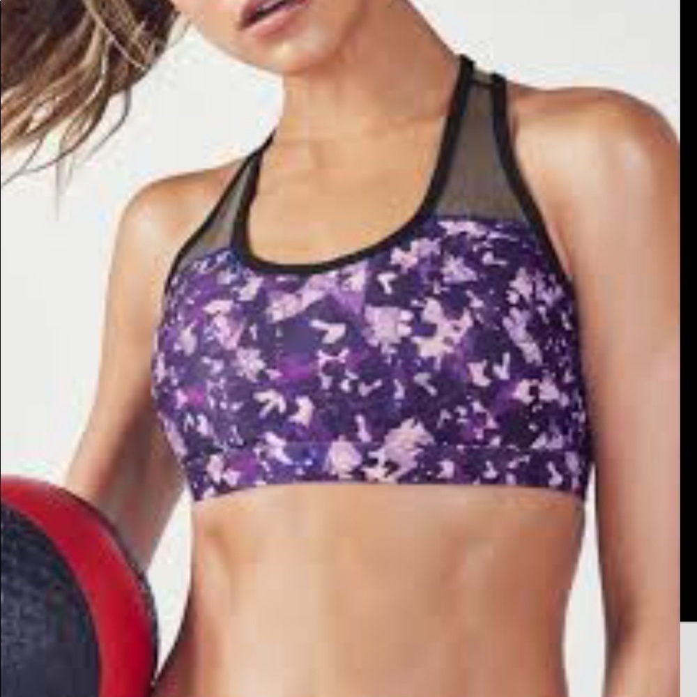 FABLETICS Amna reflective sports bra size small